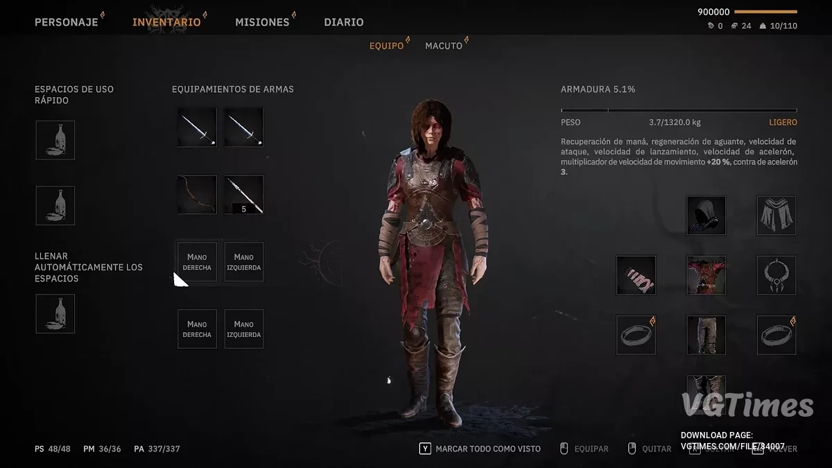 Tainted Grail: The Fall of Avalon — Модифицированный файл сохранения