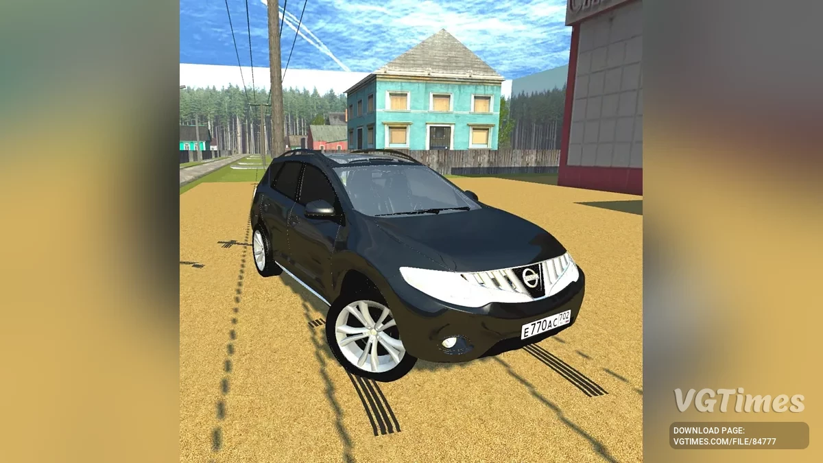 Simple Car Crash Physics Sim — Nissan Murano