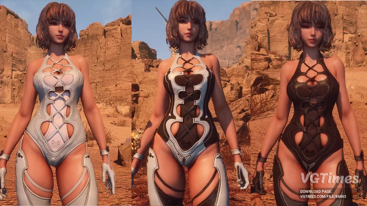 Stellar Blade — Нуарный бондаж (и варианты)