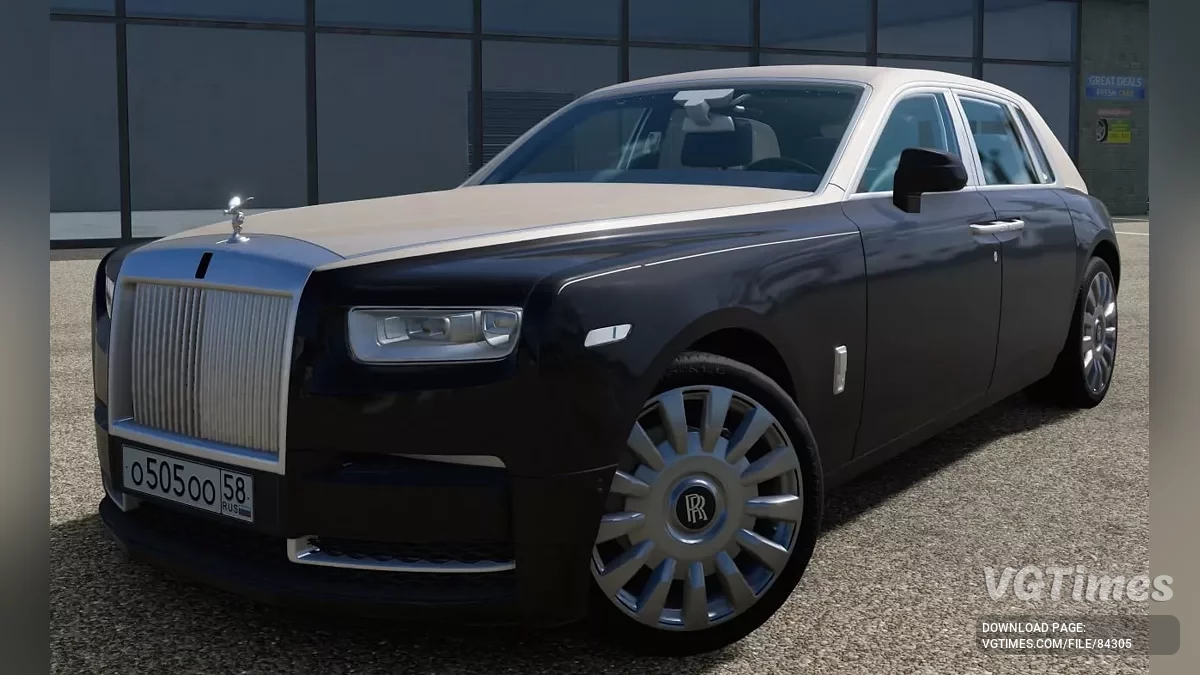 BeamNG.drive — Rolls-Royce Phantom 2012-2017 v1.0 (0.35.x)