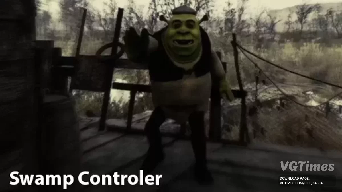 S.T.A.L.K.E.R. 2: Heart of Chornobyl — Шрек вместо контролера