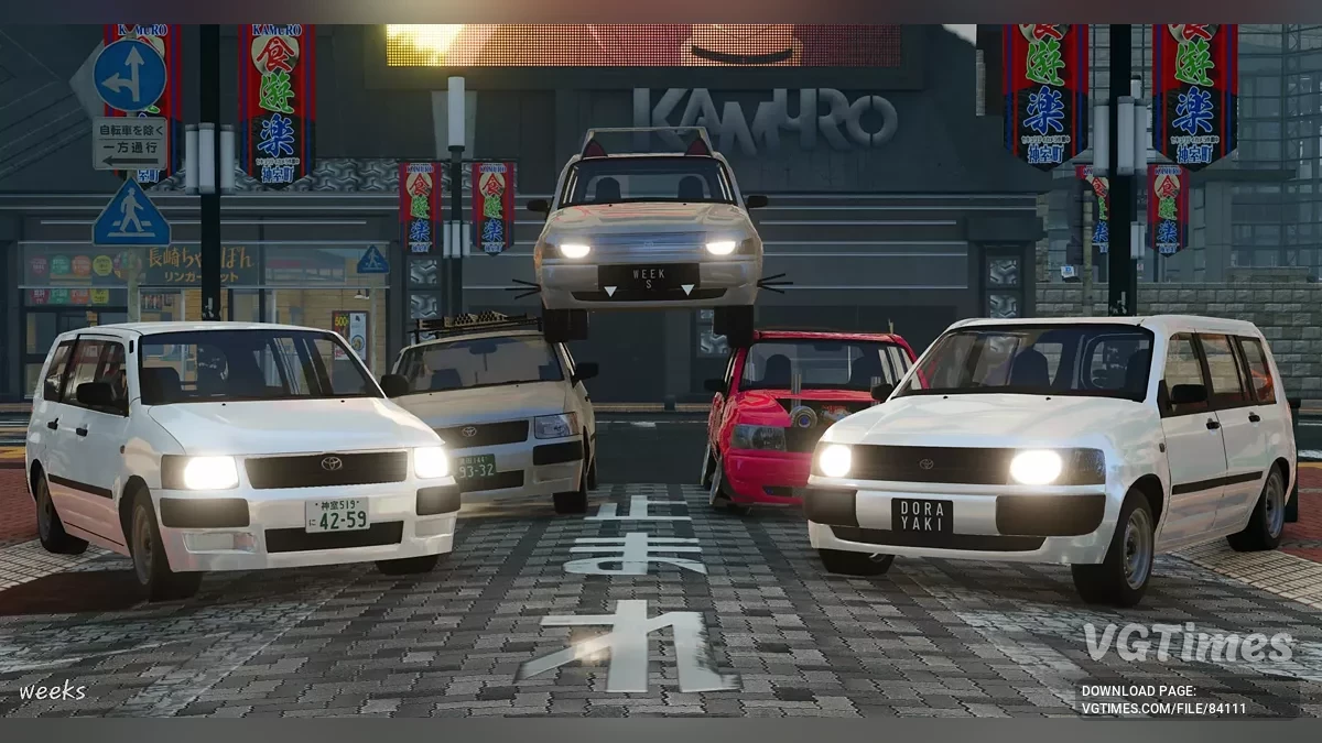 BeamNG.drive — Toyota Probox / Succeed v1.0 (0.35.x)