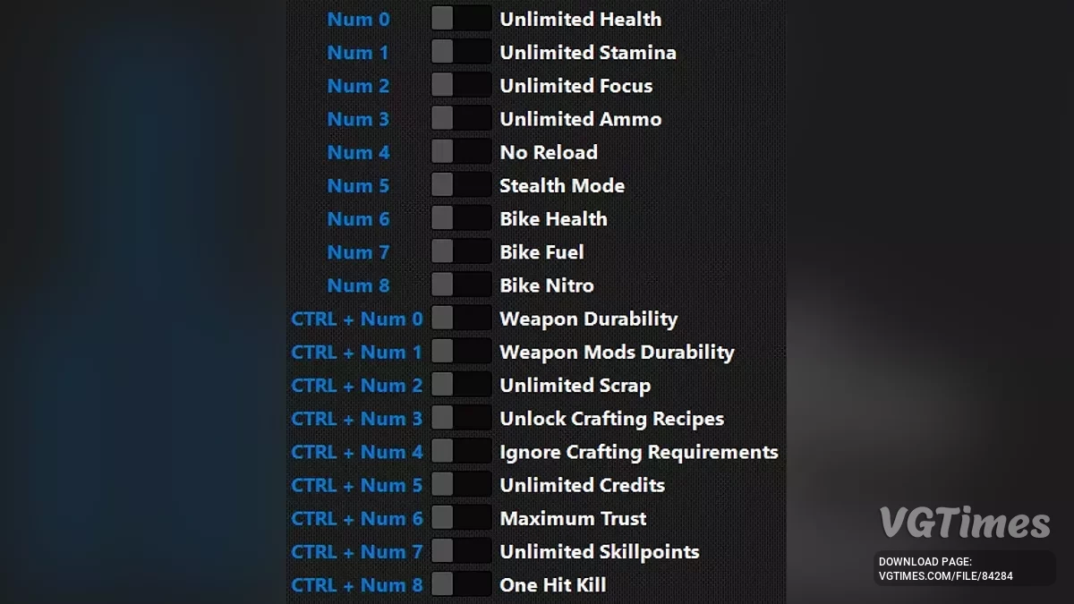 Days Gone Remastered — Трейнер (+19) [1.11]
