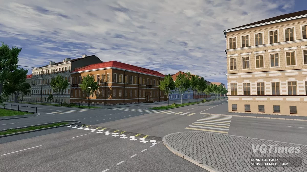 BeamNG.drive — Васильевский Остров СПб v1.0 (0.36.x)