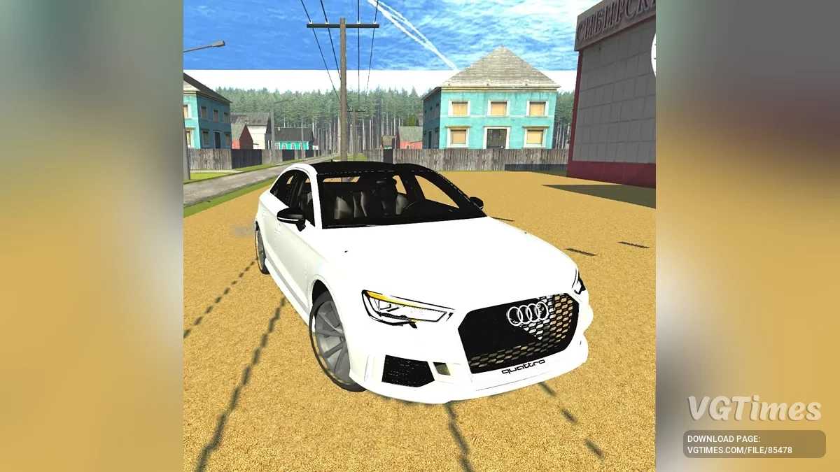 Simple Car Crash Physics Sim — Audi S3