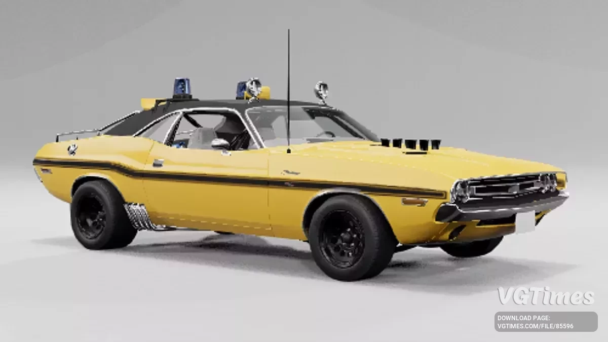 BeamNG.drive — Dodge Challenger 1970-74 v1.0 (0.36.x)