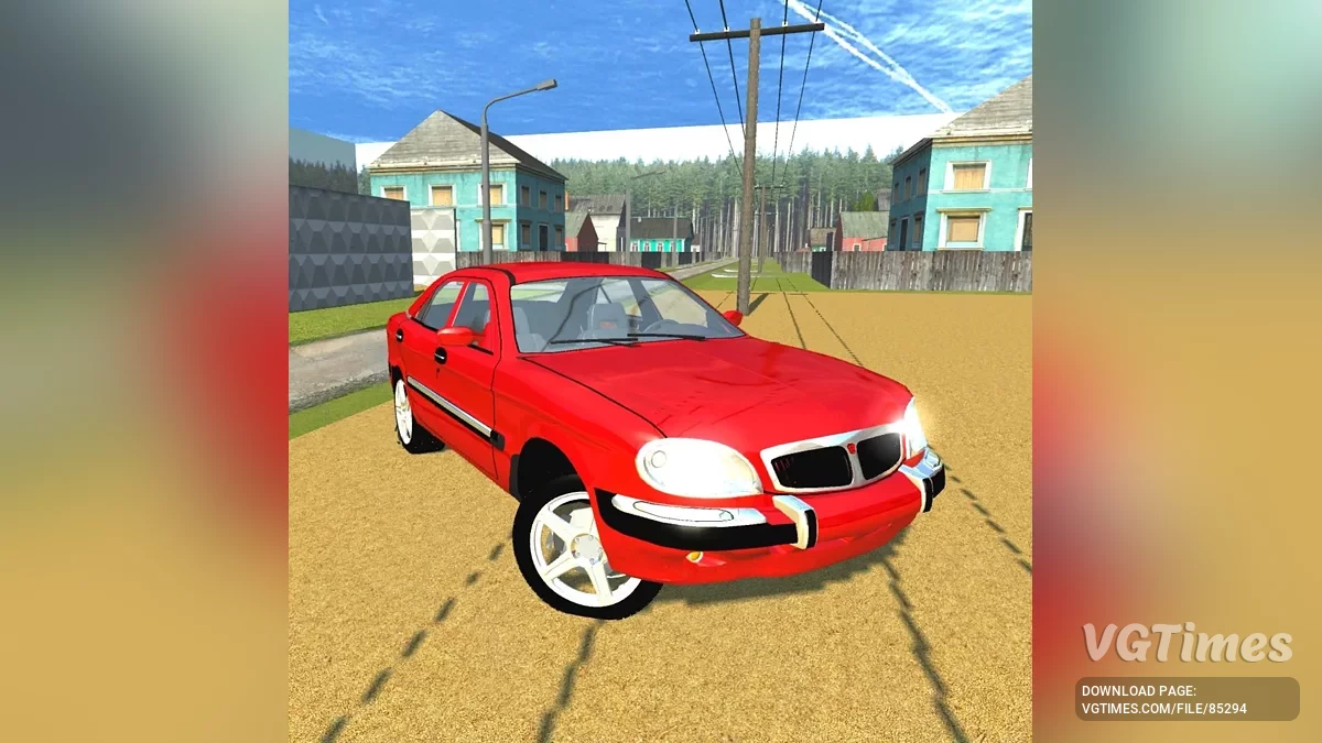 Simple Car Crash Physics Sim — ГАЗ 3111