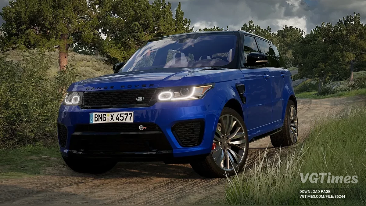 BeamNG.drive — Land Rover Range Rover Sport SVR v5.0 (0.36.x)