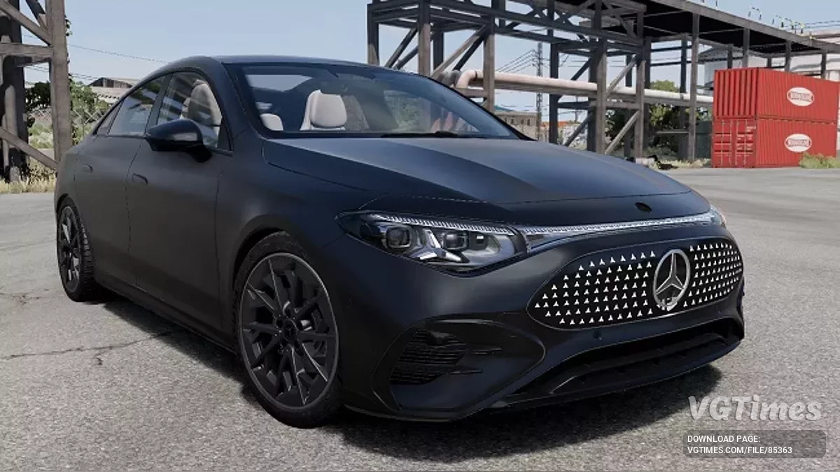 BeamNG.drive — Mercedes-Benz CLA EV 2025 v1.0 (0.36.x)