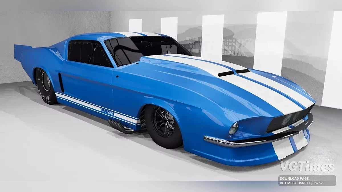 BeamNG.drive — Mustang GT500 Promod (PDM) v1.0 (0.36.x)