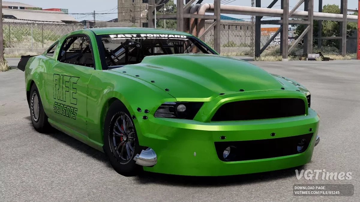 BeamNG.drive — Mustang Snot Rocket v1.0 (0.36.x)