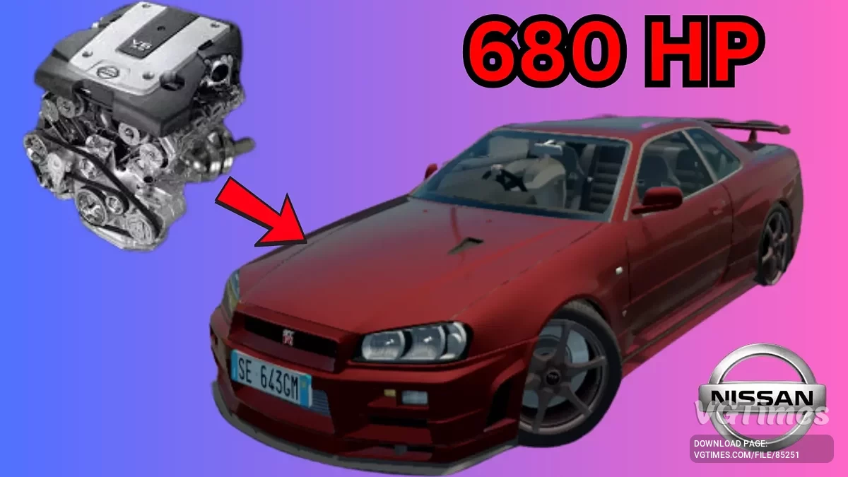 City Car Driving — Nissan Skyline GT-R