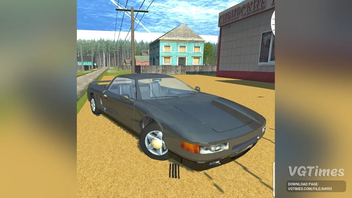 Simple Car Crash Physics Sim — Pegassi Infernus classic GTA