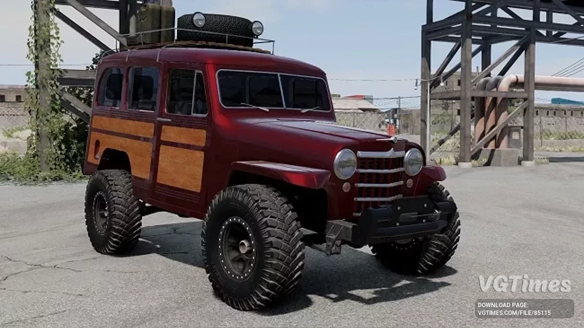 BeamNG.drive — PGD Willys Wagon