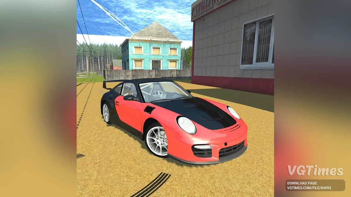 Simple Car Crash Physics Sim — Porsche 911 GT2 2008 NFS