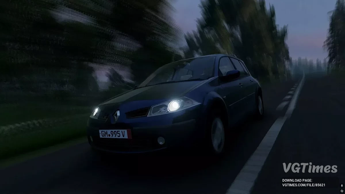 BeamNG.drive — Renault Megane 2005-2008 v1.0 (0.36.x)