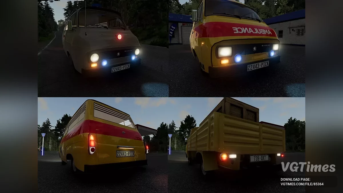 BeamNG.drive — Skoda 1203 v1.0 (0.36.x)