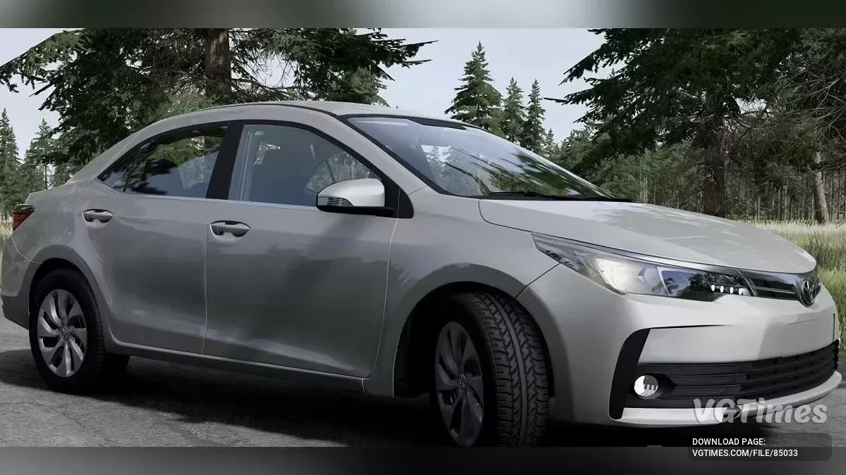 BeamNG.drive — Toyota Corolla (E180) v2.0 [0.36.x]