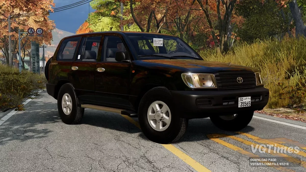 BeamNG.drive — Toyota Land Cruiser G 1998 (A) v1.0 (0.36.x)