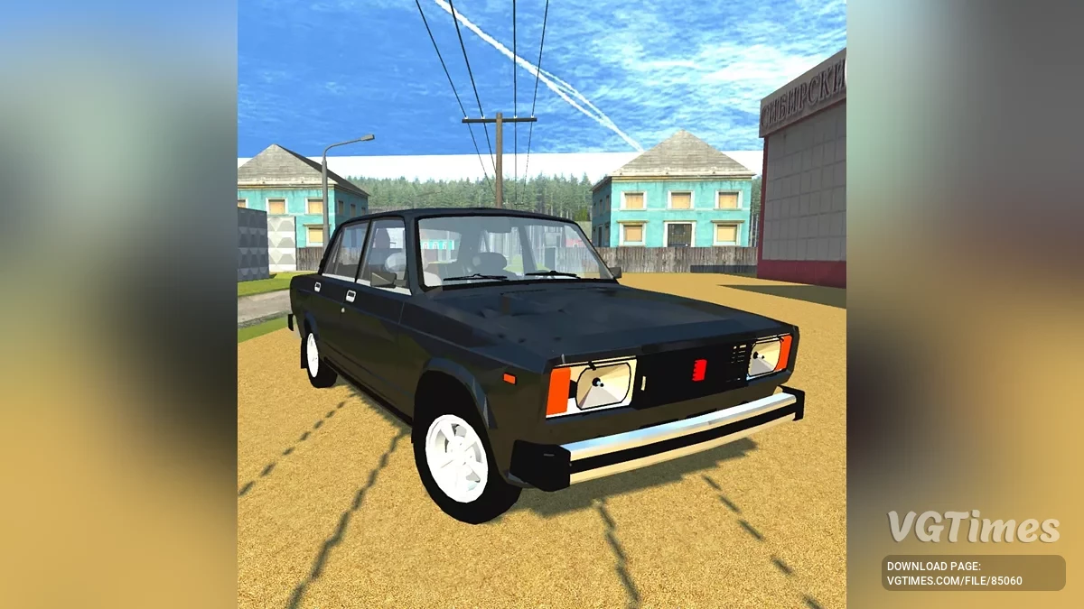 Simple Car Crash Physics Sim — ВАЗ 2105