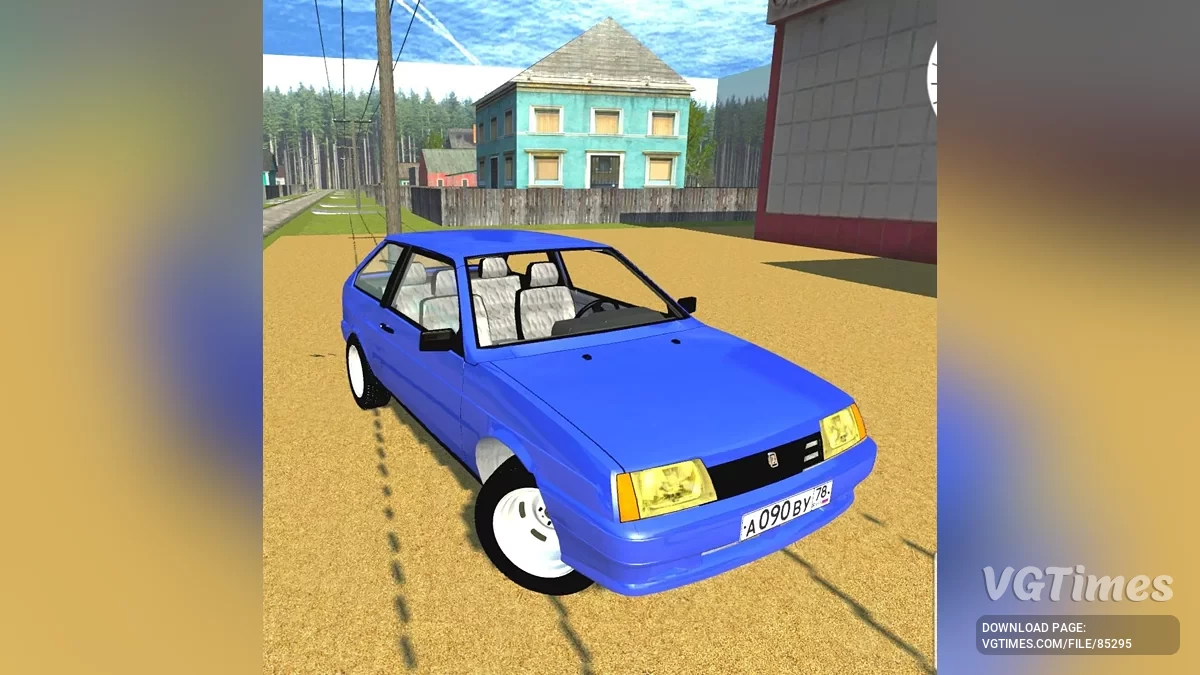 Simple Car Crash Physics Sim — Ваз 21083