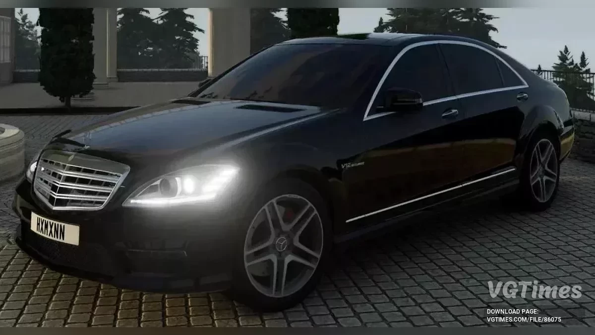 BeamNG.drive — 2005-2013 Mercedes-Benz W221 AMG (0.36.x)