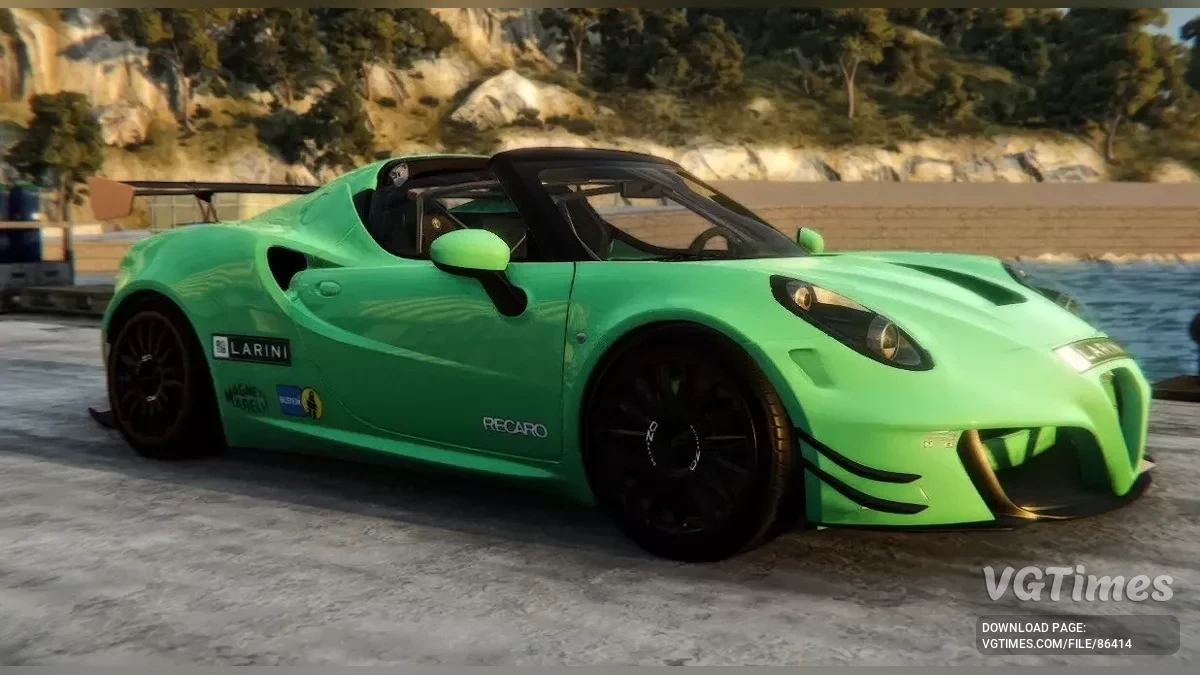 BeamNG.drive — Alfa Romeo 4C v3.1 (0.36.x)