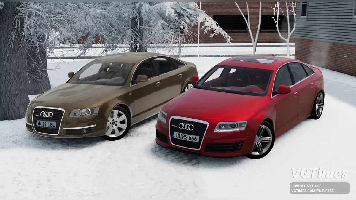 BeamNG.drive — Audi A6 C6 v3.3 (0.36.x)