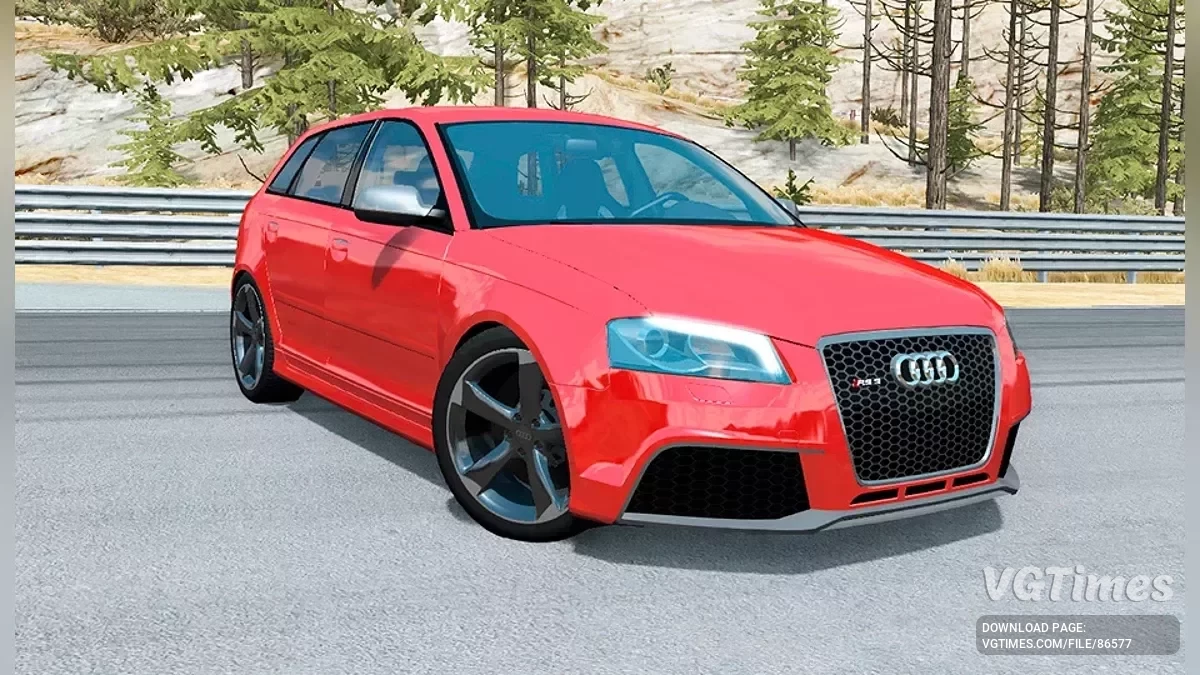 BeamNG.drive — Audi RS3 Sportback Remastered v2.18 (0.36.x)