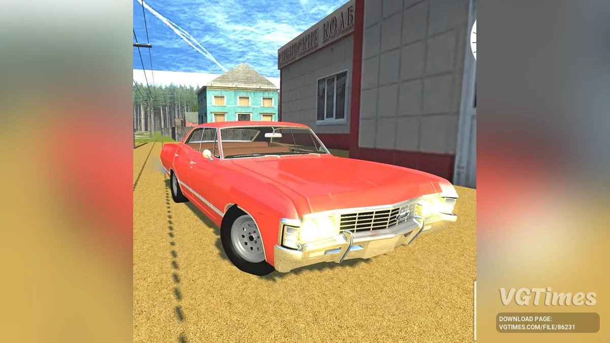 Simple Car Crash Physics Sim — Chevrolet Impala (1968)