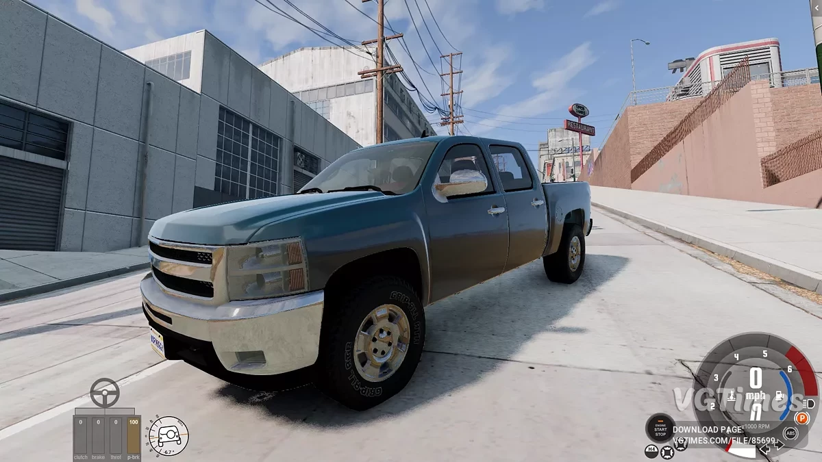 BeamNG.drive — Chevrolet Silverado 2011 v1.0 (0.36.x)