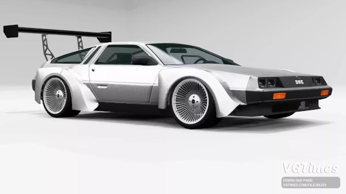 BeamNG.drive — DeLorean DMC-12 1982 v1.0.4 (0.36.x)