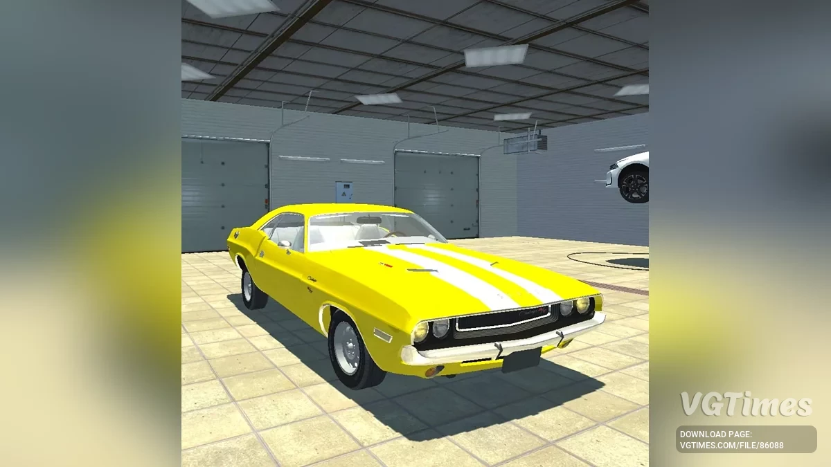 Not Simple Car Crash — Dodge challenger 1970 RT