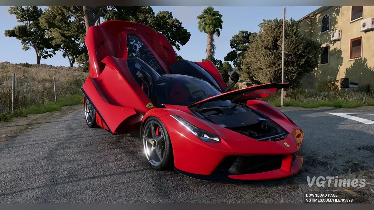 BeamNG.drive — Ferrari LaFerrari (with Aperta) v3.0 (0.36.x)