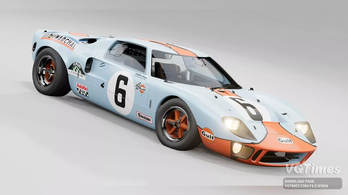 BeamNG.drive — Ford GT40 1965 v1.01 (0.36.x)