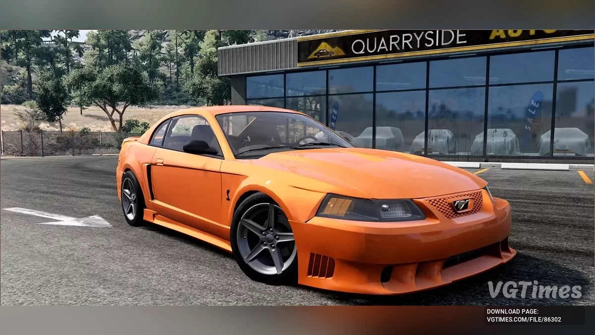BeamNG.drive — Ford Mustang 1999-2004 v2.2 (0.36.x)