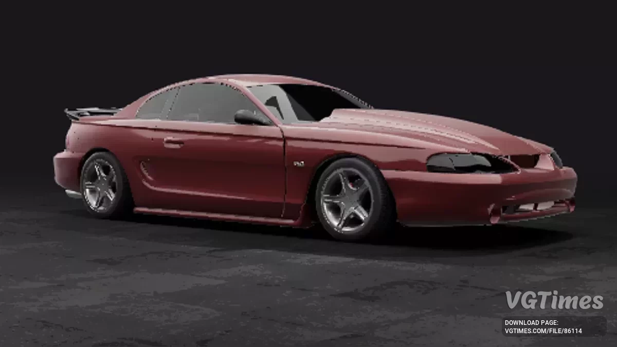 BeamNG.drive — Ford Mustang (SN95) v1.0 (0.36.x)