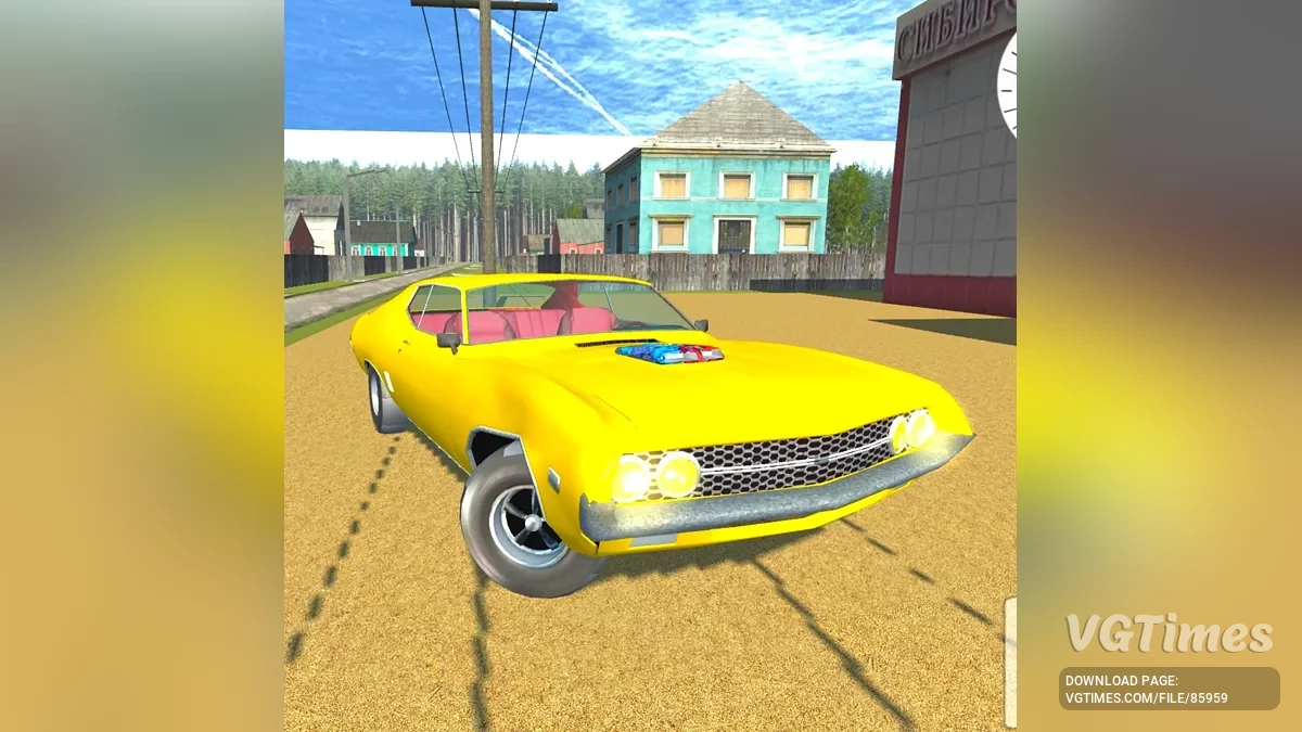 Simple Car Crash Physics Sim — Ford Torino