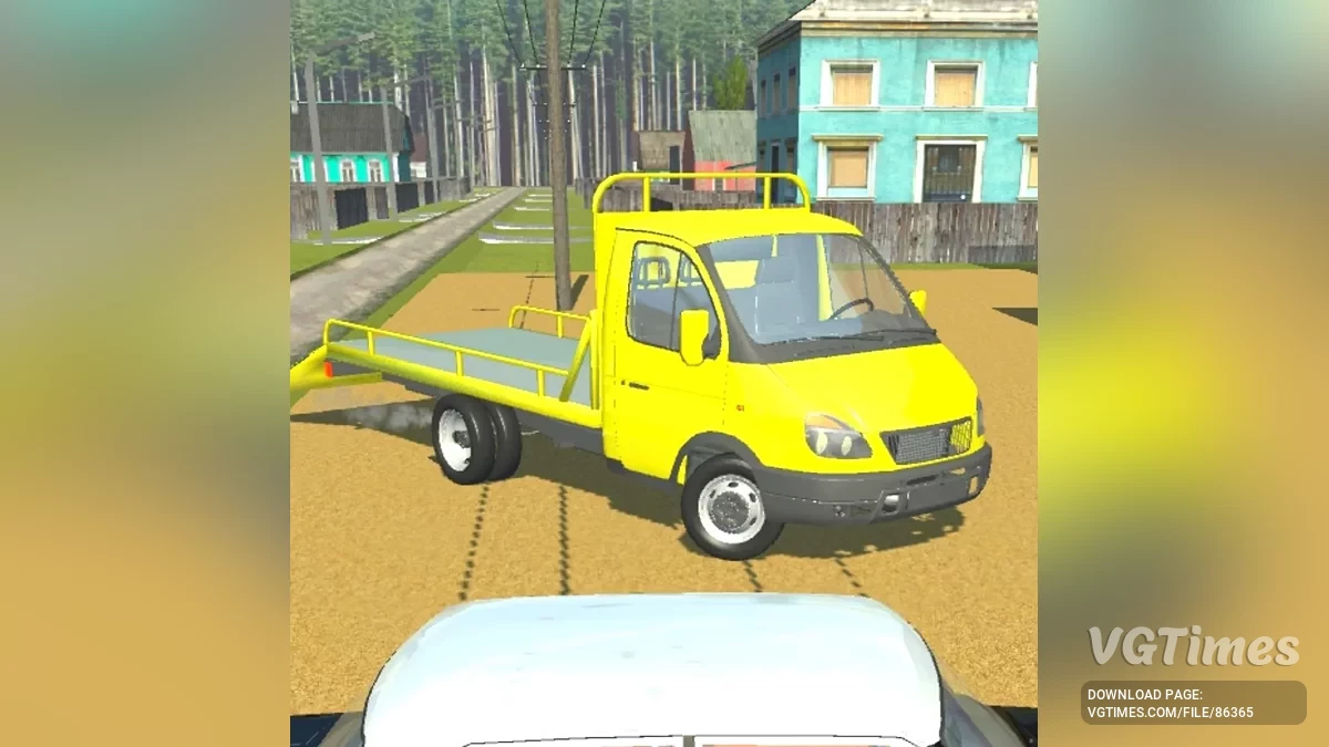 Simple Car Crash Physics Sim — Газель-эвакуатор