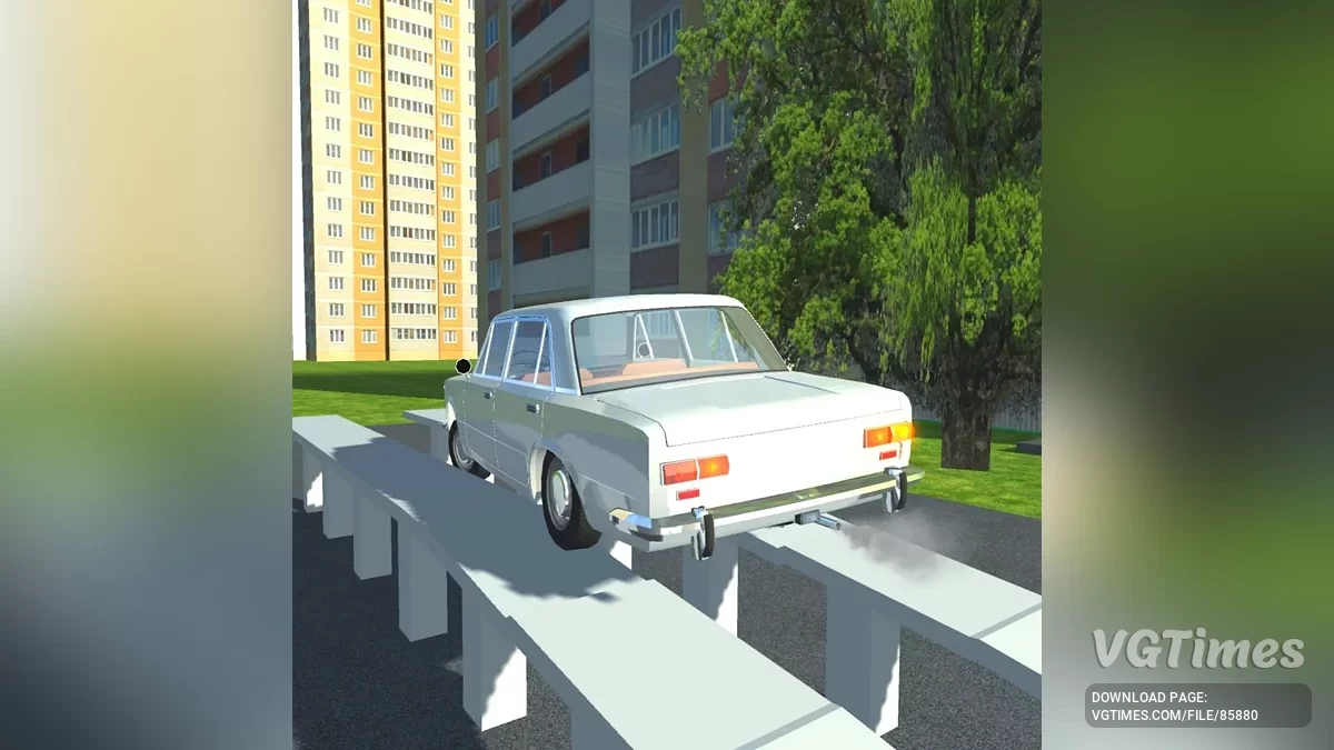 Simple Car Crash Physics Sim — Город