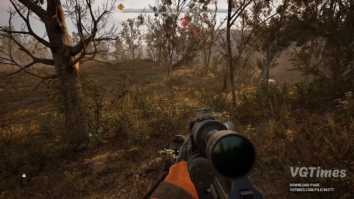 S.T.A.L.K.E.R. 2: Heart of Chornobyl — Яркий маркер тела