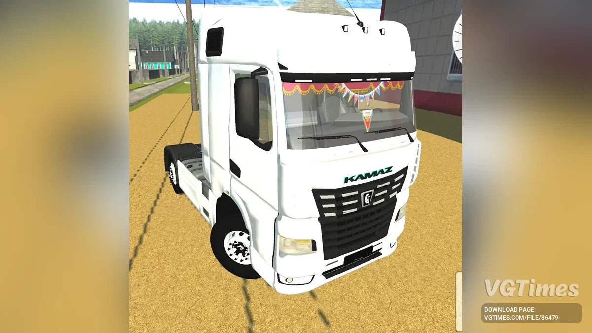 Simple Car Crash Physics Sim — KamAZ 54901