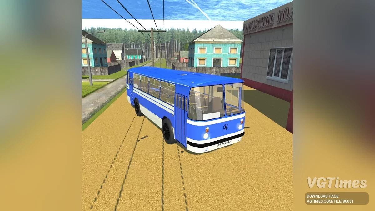 Simple Car Crash Physics Sim — LAZ 695