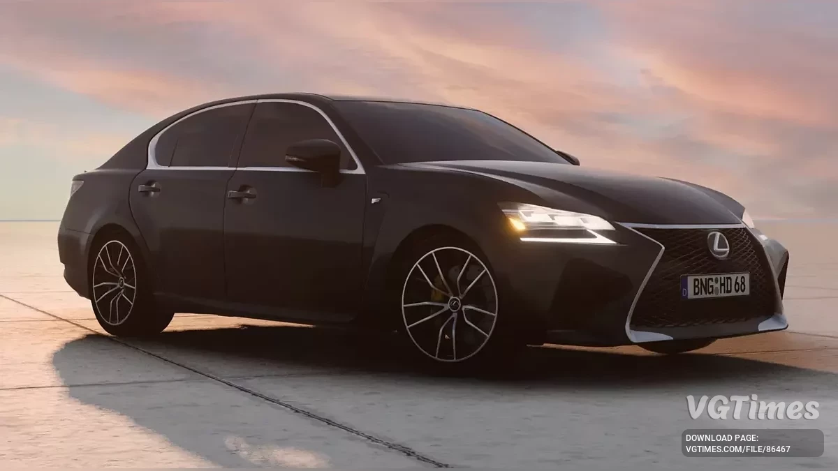 BeamNG.drive — Lexus GS-F v4.3 (0.36.x)