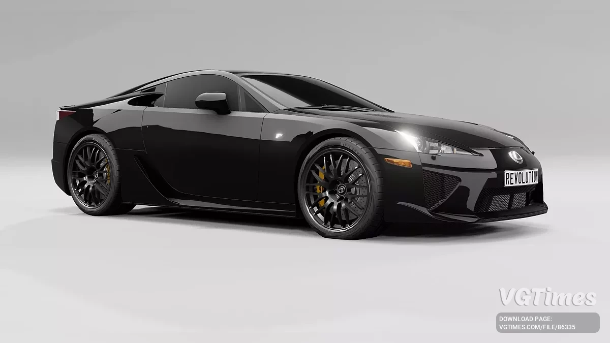 BeamNG.drive — Lexus LFA v2.1 Release (0.36.x)