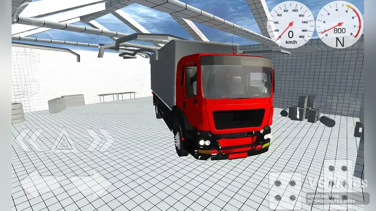 Simple Car Crash Physics Sim — Man tgs