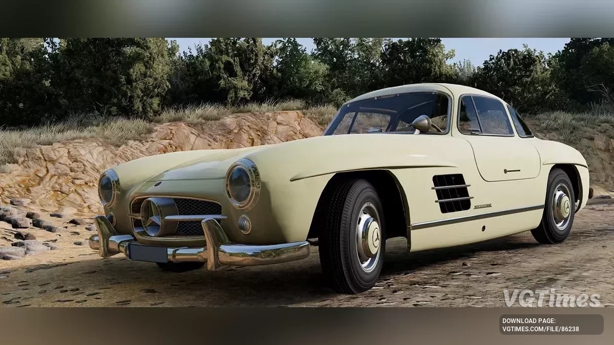 BeamNG.drive — Mercedes-Benz 300 SL (1969-1971) (0.36.x)
