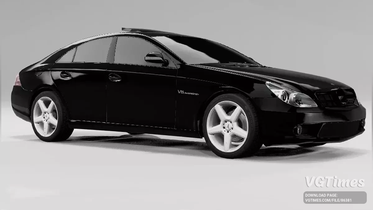 BeamNG.drive — Mercedes Benz CLS v3.6 (0.36.x)