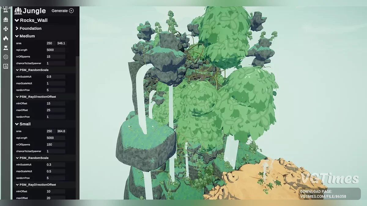 Peak — Настройка спавна