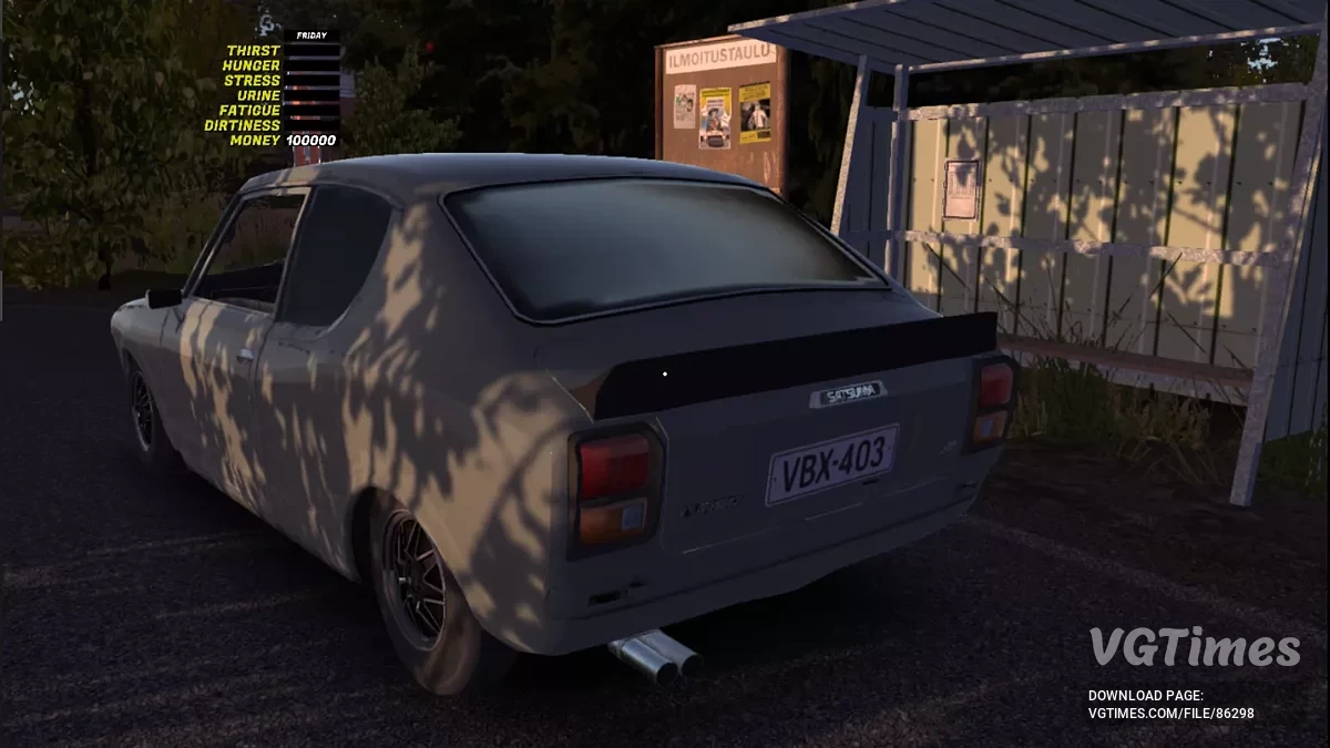 My Summer Car — Пацанская Сатсума, много еды, 100 тысяч марок